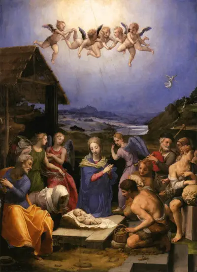 Adoration of the Shepherds Bronzino